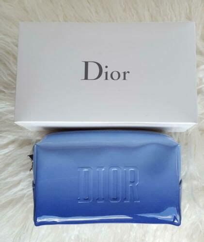 dior make-up tasje blauw|2 make.